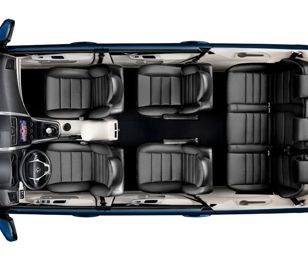 S500 espacio interior